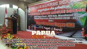 BMI Papua Barat Dilantik, Jaga Pancasila, UUD 45 dan Keutuhan NKRI