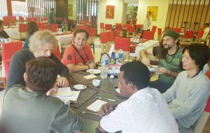 Dua personil tim Joseph Simcox tak bisa ikut ke Manokwari karena ada kegiatan lain.