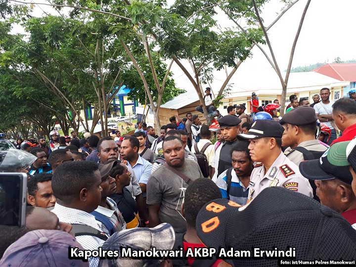 Polres Usut Tutas Kasus Perusakan Kantor Gubernur Papua Barat