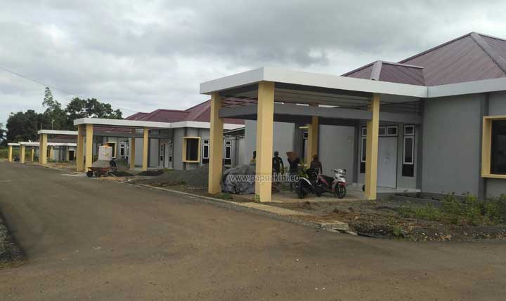 Rumah dinas PJU Polda Papua Barat