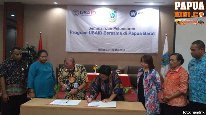 Pemprov Papua Barat-USAID Teken MoU Program KBG