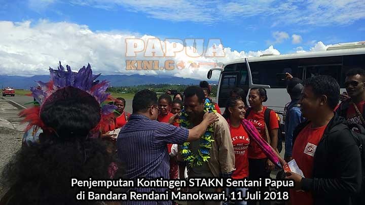 TIM Pesparawi STAKPN Sentani Papua Pertama Tiba di Manokwari