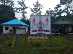 Maket sederhana GPKAI Sion Imbay Ransiki Manokwari Selatan