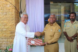 Gubernur Resmikan Gedung Baru Keuskupan Manokwari-Sorong, Jelaskan RPJMD Keagamaan