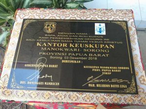 Gubernur Resmikan Gedung Baru Keuskupan Manokwari-Sorong, Jelaskan RPJMD Keagamaan