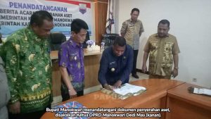 Akhirnya Penyerahan Aset Manokwari ke Manokwari Selatan Tuntas