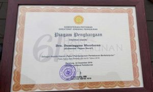 Gubernur Raih Penghargaan Kementerian Pertanian