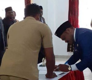 Bupati Pegaf Lantik 14 Pejabat Eselon 2, Ini Daftarnya