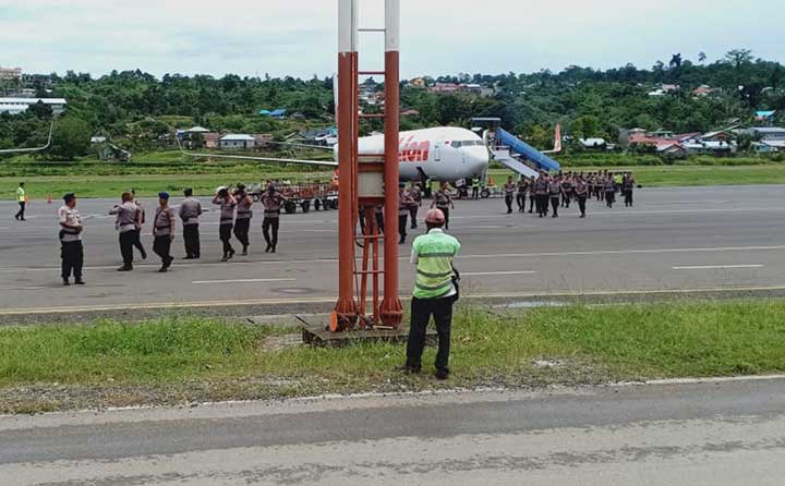 900 BKO Brimob, Kapolda Papua Barat Pertebal Pengamanan Pasca Rusuh Manokwari