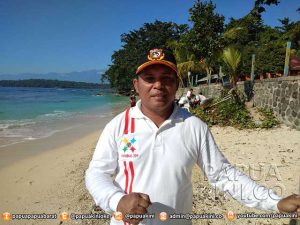 Sambut Harhubnas KSOP Manokwari Bersih Pantai