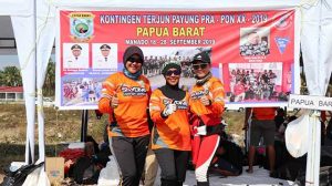 Terjun Payung Papua Barat Raih 6 Juara Pra PON