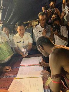 Pemprov Papua Barat dan Tiga Marga Klamono Sepakat Bagi Hasil Migas Pertamina