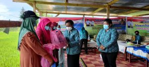 Gubernur Salurkan Bantuan Pupuk, Masker, dan Genset di Kabupaten Sorong