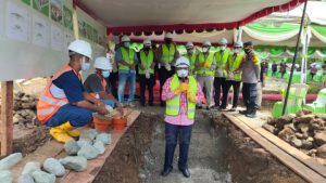 Gubernur Papua Barat Letakkan Batu Pertama Samsat Manokwari Selatan