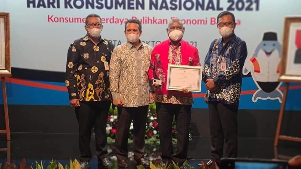 Papua Barat Dapat Penghargaan Daerah Peduli Perlindungan Konsumen