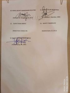 Ini Kesepakatan Manokwari Raker Bupati Walikota se Papua Barat