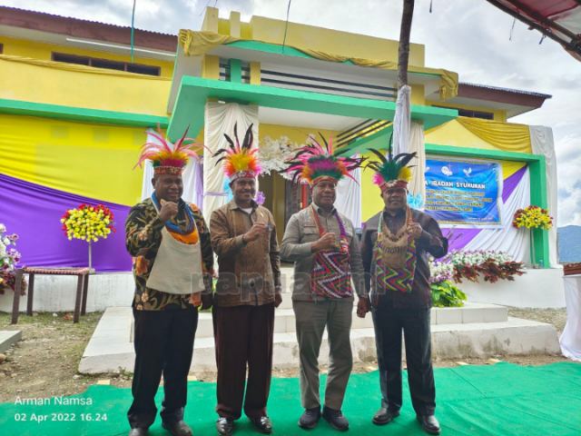 Gubernur Papua Barat dan 3 Bupati Resmikan Kantor Majelis Daerah GPKAI Catubouw