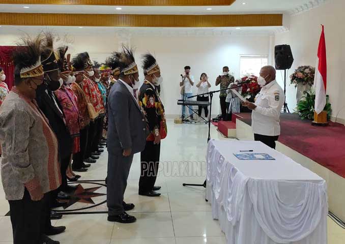Dilantik Gubernur, AMAP Papua Barat Bantu Pemerintah dan Keamanan