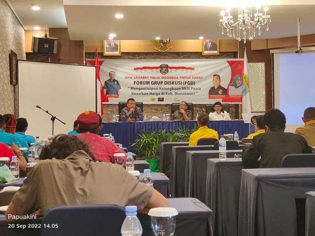 SPI Papua Barat Gelar FGD Antisipasi Kelangkaan BBM