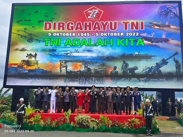 HUT ke-77 TNI Panglima Minta Seluruh Prajurit Jaga Kepercayaan Masyarakat