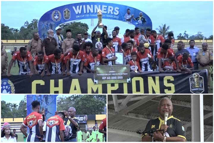 Papua Brothers Juara Dominggus Mandacan Cup I