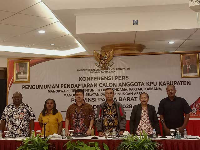 Pendaftaran Calon Anggota KPU 7 Kabupaten se Papua Barat Dimulai