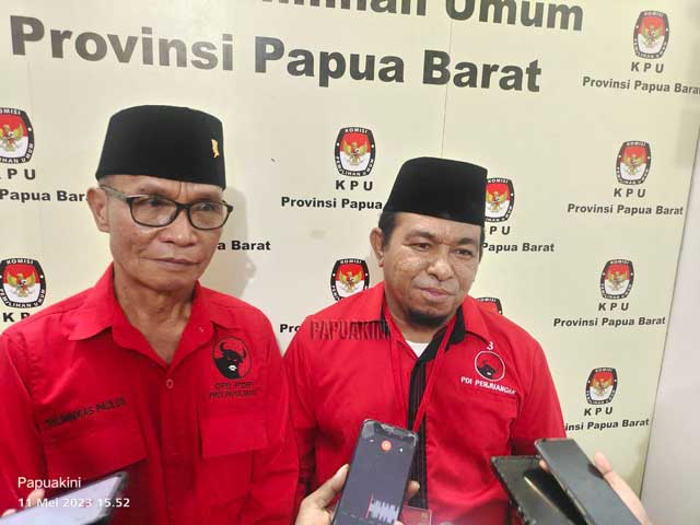 Masukkan Daftar Bacaleg, PDIP Papua Barat Target Kursi Tambah 100 Persen