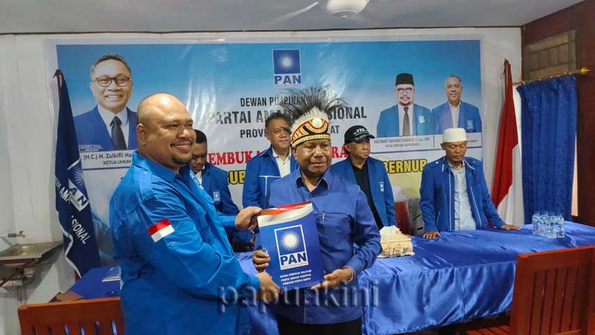 Ketua PAN Papua Barat Tegaskan di Barisan Dominggus Mandacan di Pilkada 2024