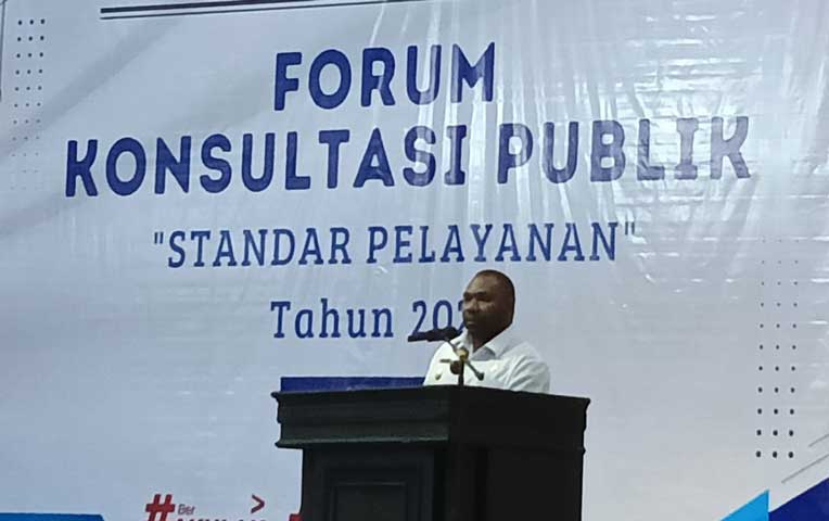 Wabup Kaimana: Penyusunan Sistem Pelayanan Publik Wajib Ikut Sertakan Masyarakat