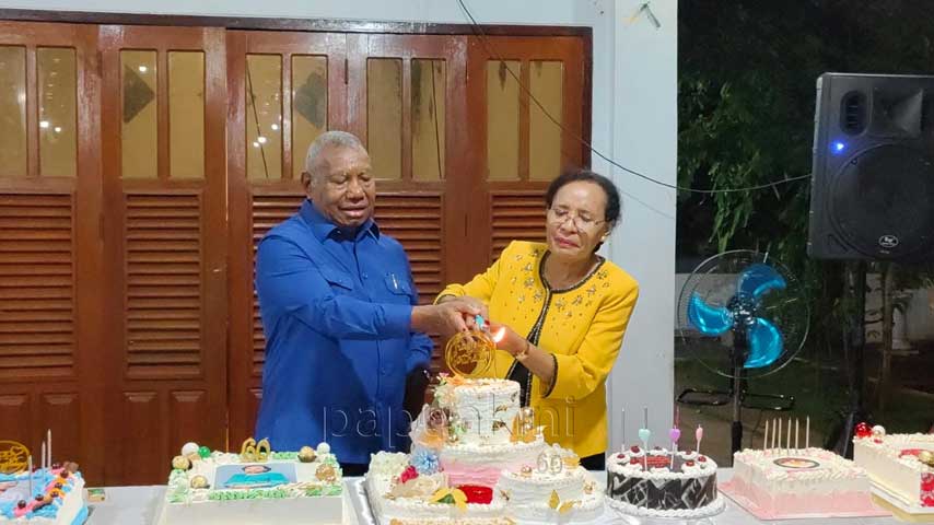 First Lady Papua Barat Rayakan Sederhana Syukuran HUT 60
