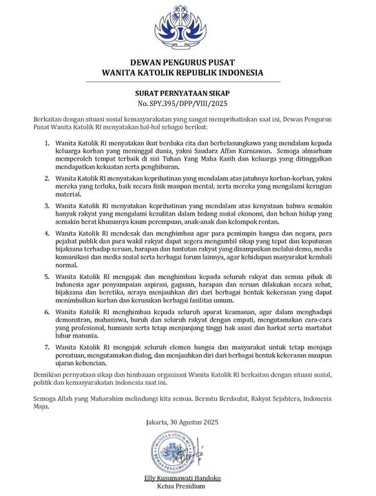 WKRI Turut Berduka Meninggalnya Affan Kurniawan