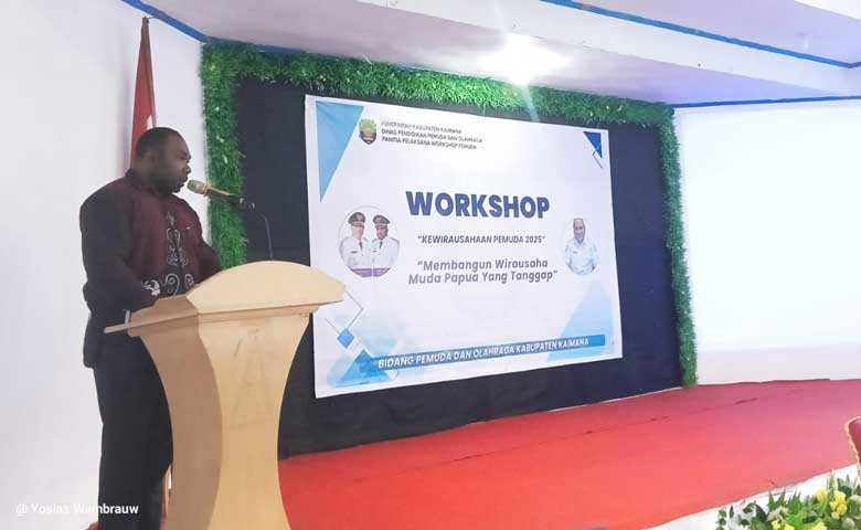 Wakil Bupati Kaimana Buka Workshop Kewirausahaan Pemuda 2025