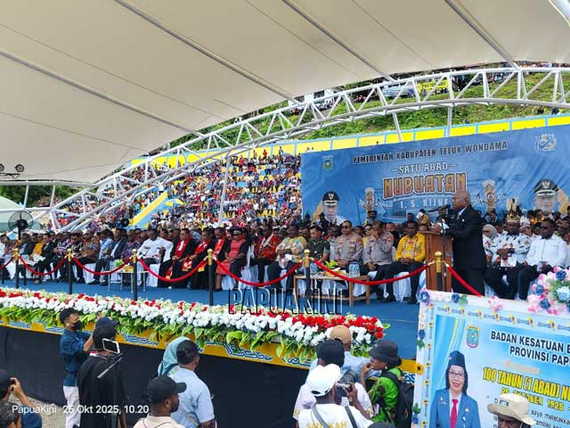 1 Abad Nubuatan IS Kijne, Gubernur Papua Barat Ingatkan Jadi Berkat dan Tetap di Terang